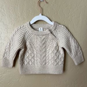 ❌SOLD ON EBAY❌Banana Republic Baby Cashmere/Fine Merino Wool Sweater 6-12 mo